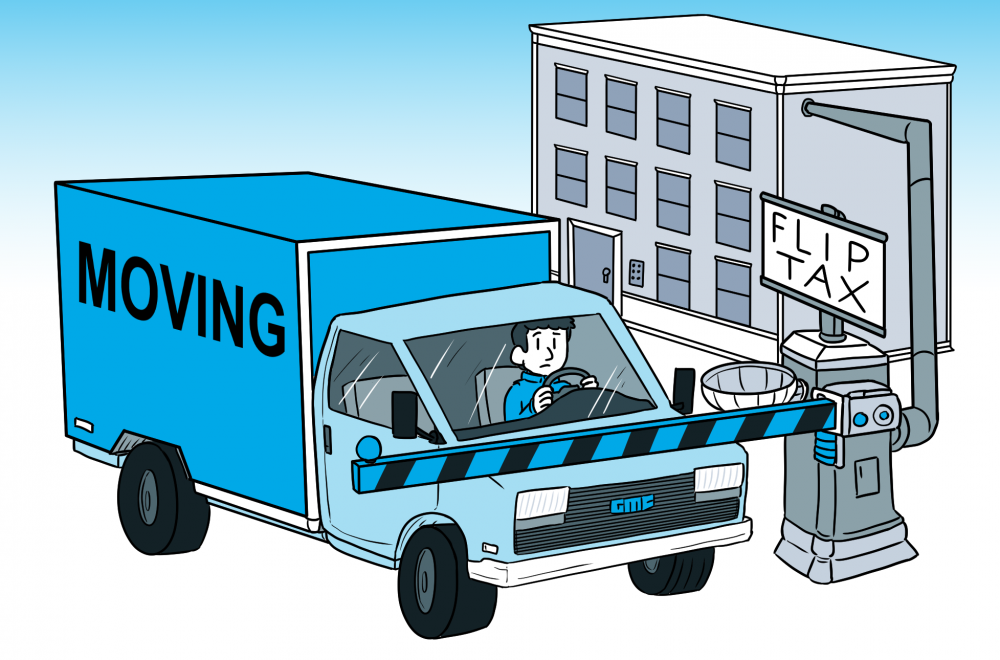 Flip Tax in NYC and NYS